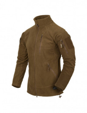 veste tactique alpha - polaire quadrillée