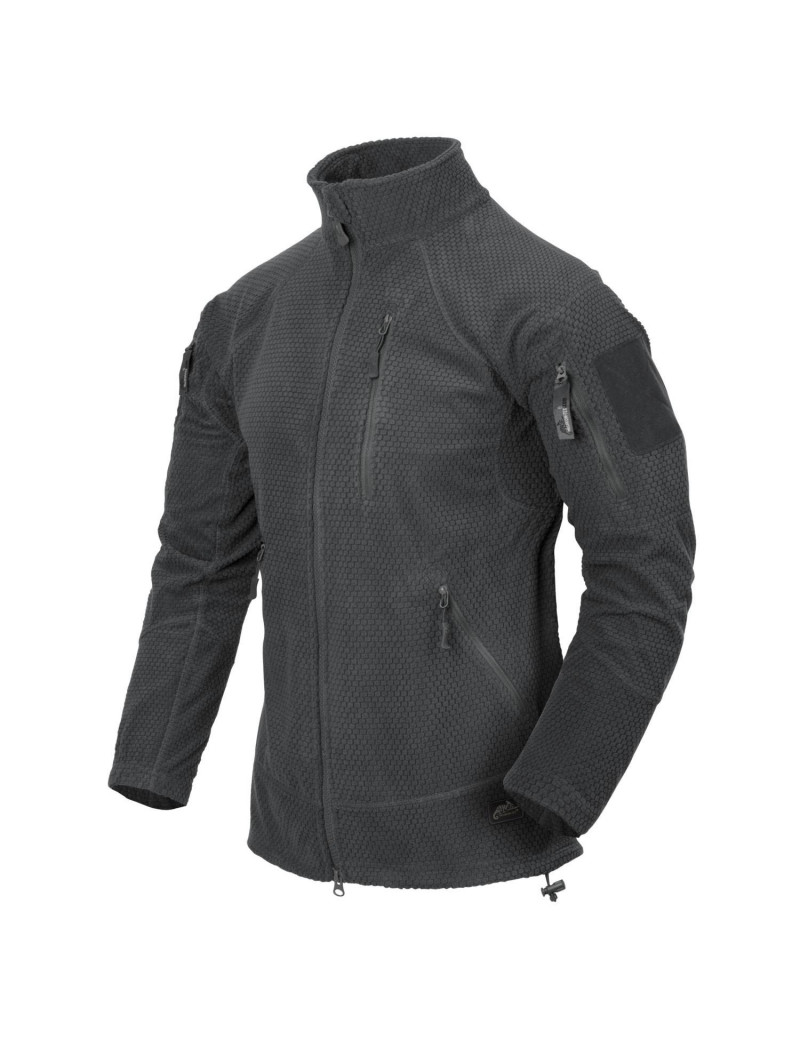 veste tactique alpha - polaire quadrillée