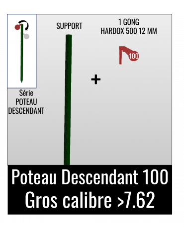 Kit Poteau Descendant 100