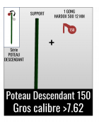 Kit Poteau Descendant 150