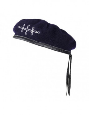 BERET HONGROISE BLEU MARINE