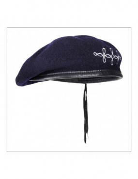 BERET HONGROISE BLEU MARINE